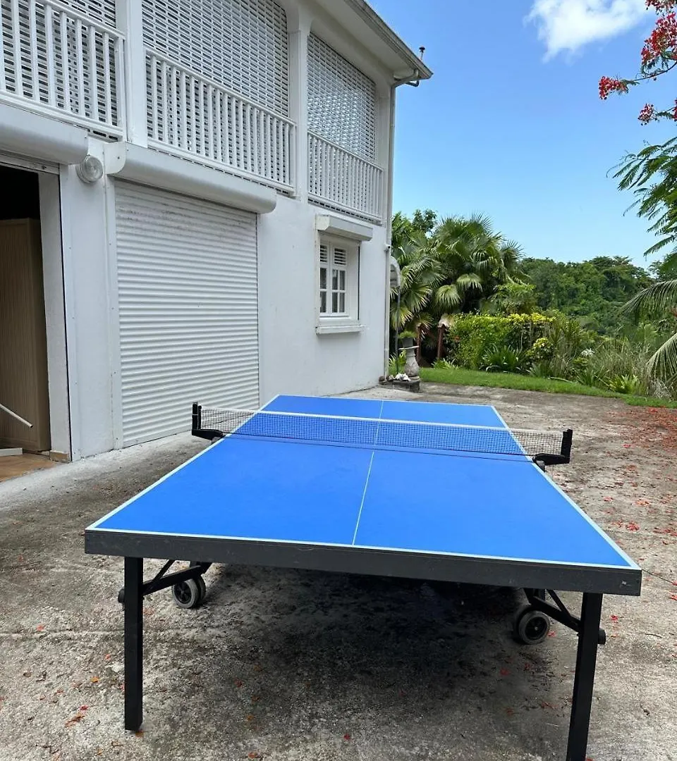 Residence Morne Bunel En Guadeloupe - Zone Prisee Abymes - Gosier - Pointe-A-Pitre Avec Piscine, Jardin, Arbres Fruitiers Les Abymes Guest house