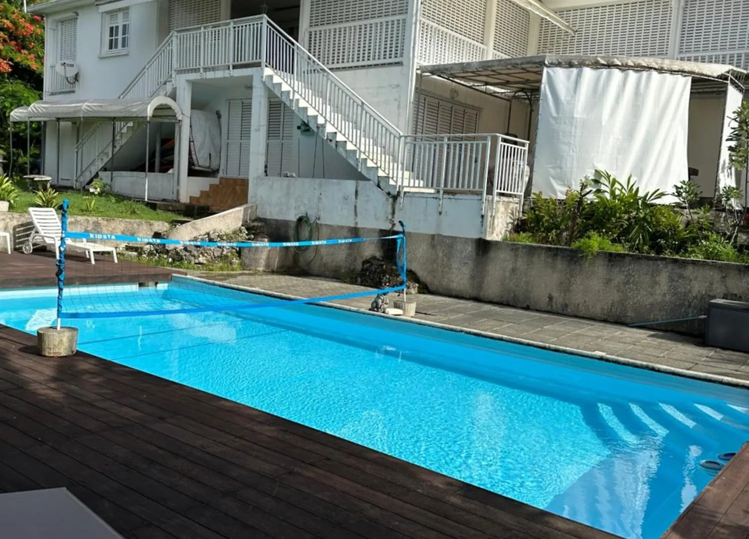 Residence Morne Bunel En Guadeloupe - Zone Prisee Abymes - Gosier - Pointe-A-Pitre Avec Piscine, Jardin, Arbres Fruitiers Les Abymes Guest house